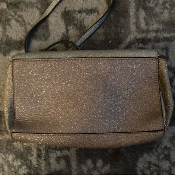 A New Day Pink Silver Glitter Clutch Handbag - Picture 5 of 6